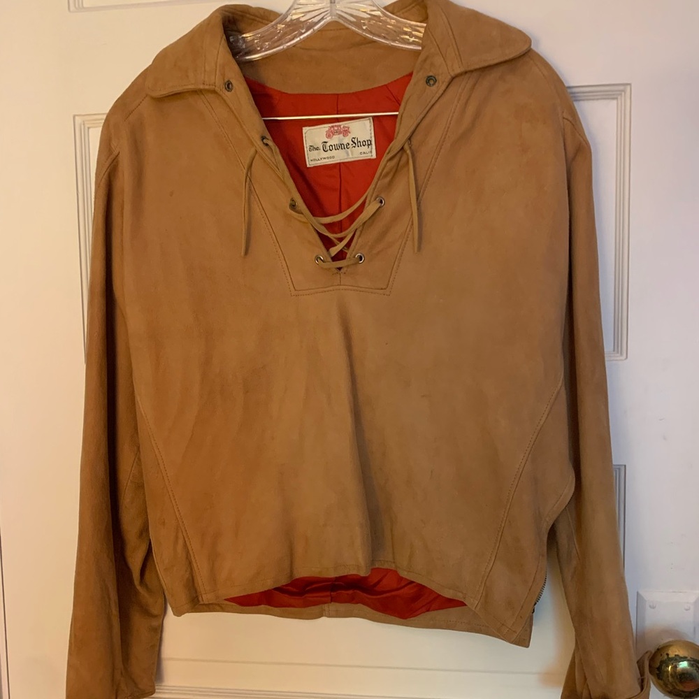 Vintage suede shirt, Towne Shop, Hollywood, Calif.